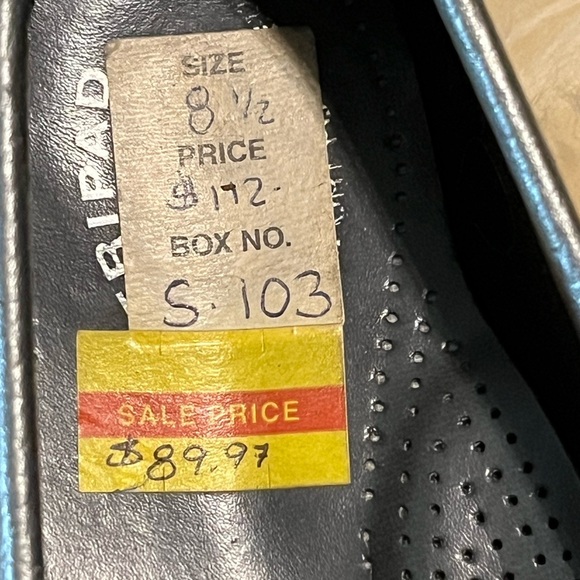 NWT SAS Silver Sparkle Tripad Comfort Cushioning Loafers Slip On Shoes - Picture 11 of 11